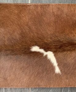 Tischset aus Kuhfell