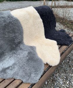 Lammfell curly geschoren