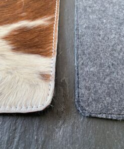 Tischset aus Kuhfell