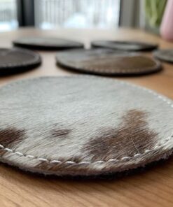 Glasuntersetzer mit Filz