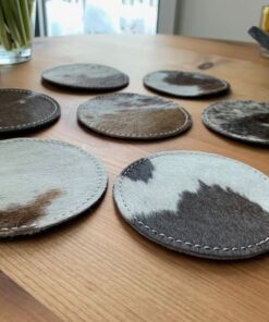 Glasuntersetzer mit Filz