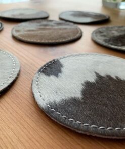 Glasuntersetzer mit Filz