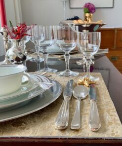 Tischset Kuhfell metallic