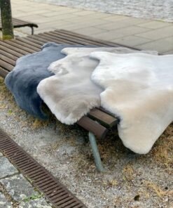 neuseeländische Lammfelle geschoren