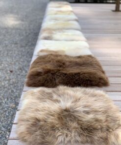 Lammfell Sitzauflagen Naturbunt