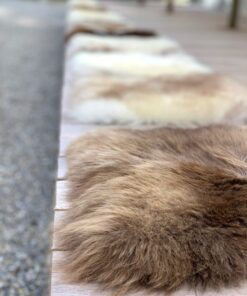 Lammfell Sitzauflagen Naturbunt