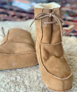 Fell-shop Lammfell Kaminstiefel