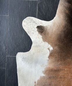 Kuhfell Mahagony Reddish