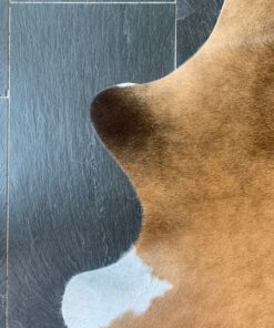 Kuhfell Mahagony Reddish