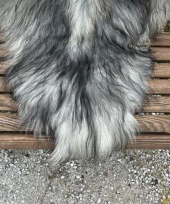 isländisches Lammfell naturgrau