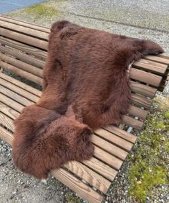 einheimisches Lammfell naturbunt