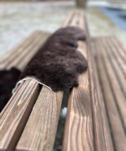 Lammfell naturbunt geschoren