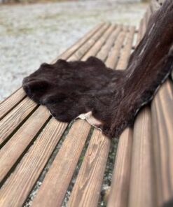 Lammfell naturbunt geschoren