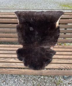 Lammfell naturbunt geschoren