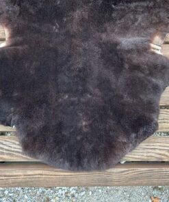 Lammfell naturbunt geschoren