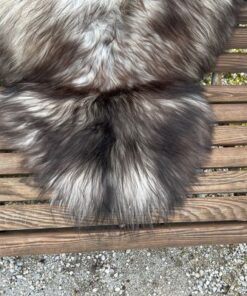 isländisches Lammfell naturgrau