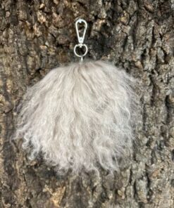 Schlüsselanhänger tibetisches Lammfell